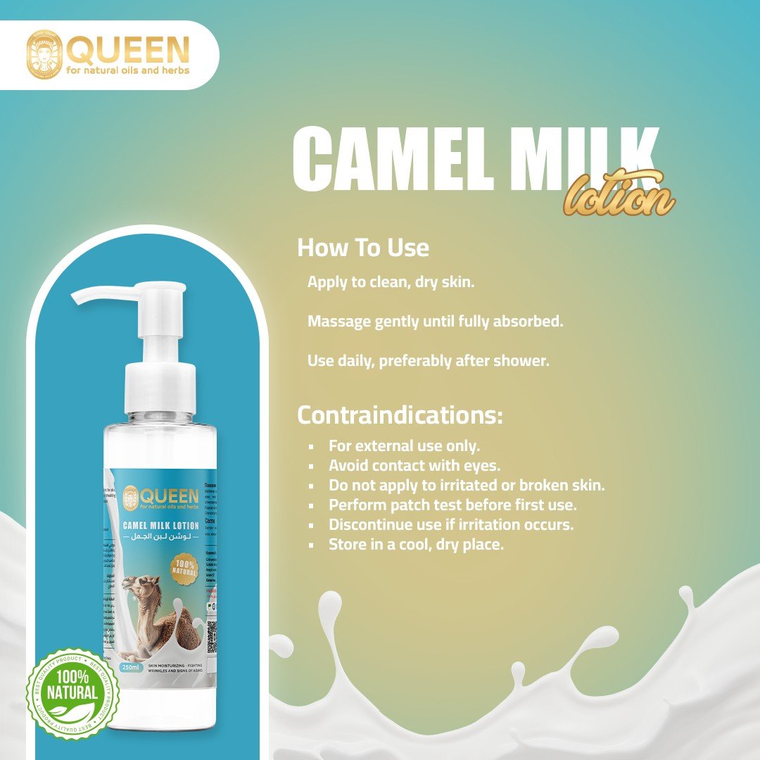 Queen Natural Camel Milk Lotion 4 Camel Milk Lotion - Image 4