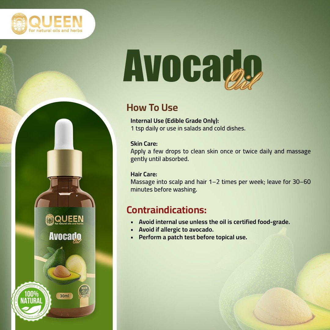 Queen Natural Avocado Oil 5 Avocado Oil - Image 5