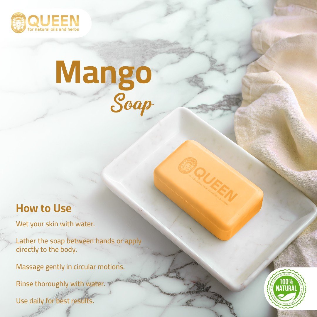 Queen Natural Mango soap 5 Mango soap - Image 5
