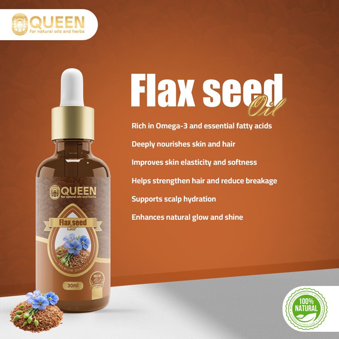 Queen Natural Flax Seed Oil 6 Flax Seed Oil - Image 6