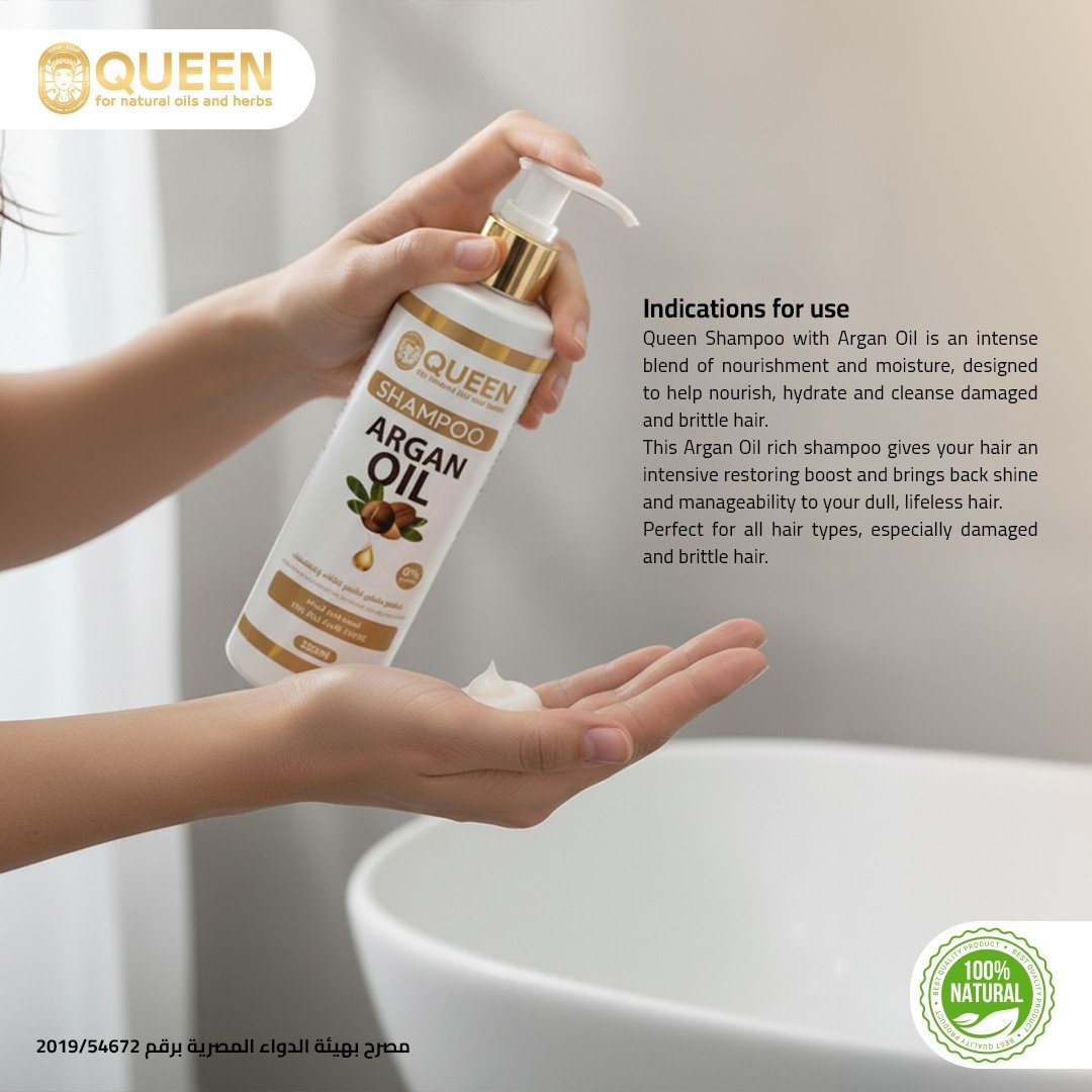Queen Natural Argan Oil shampoo 5 Argan Oil shampoo - Image 5