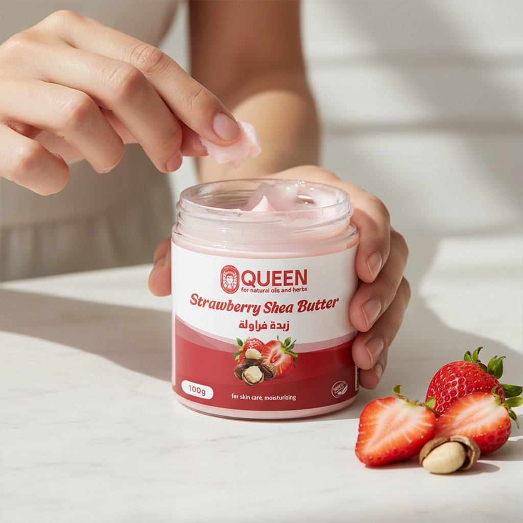 Queen Natural categ strawberry Butter